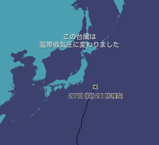 台風5号の進路予想 ウェザーニュース